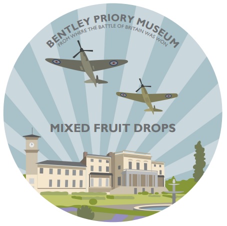 Bentley Priory Museum Mixed Fruit Drops